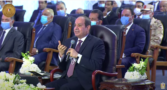بالفيديو .. الرئيس السيسي: وجهت بتقنين أوضاع المصانع المخالفة بدلاً من اتخاذ الإجراءات القانونية ضدها