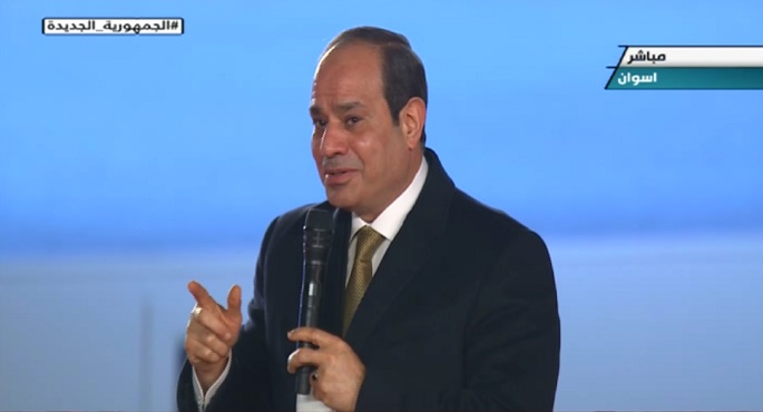 بالفيديو.. الرئيس السيسي يتعهد للمصريين بالعمل مع الحكومة على تغيير الواقع في مصر إلى الأفضل