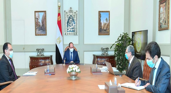 الرئيس السيسي يتابع المشروعات الاستراتيجية لوزارة الكهرباء على مستوى الجمهورية