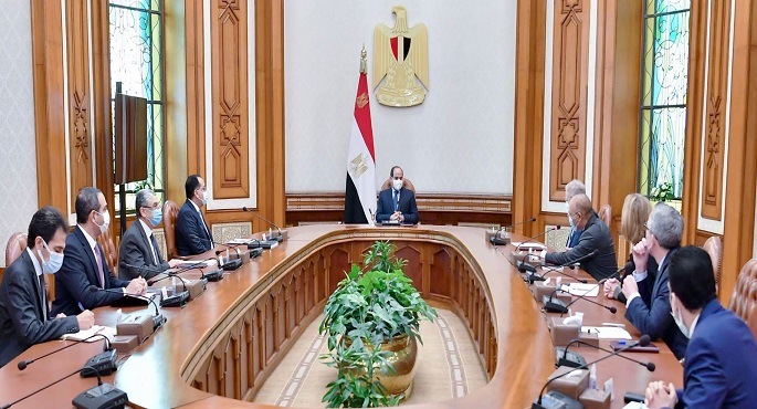 السيسي يستقبل الرئيس التنفيذي لـ”سكاتك” النرويجية لتوليد الطاقة الجديدة والمتجددة