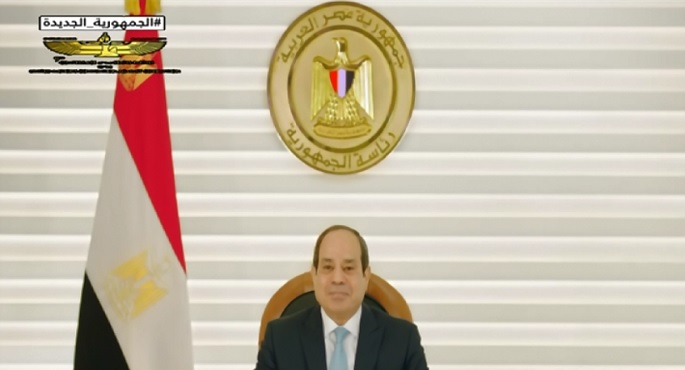 الرئيس السيسي يوجه كلمة لرؤساء أجهزة الأمن والاستخبارات فى اجتماعهم بالقاهرة