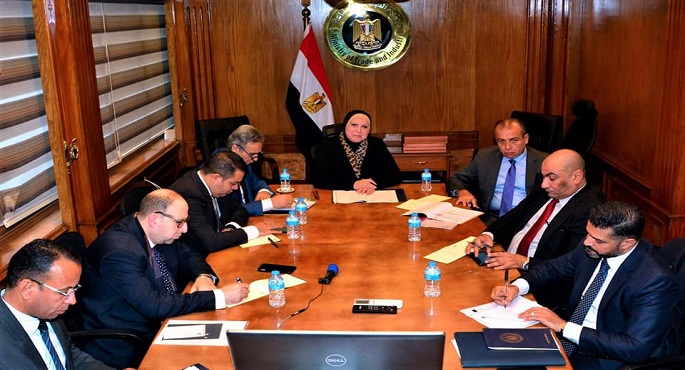 بالصور.. وزيرة التجارة ونظيرها العماني يستعرضان تنمية التعاون المشترك بين البلدين