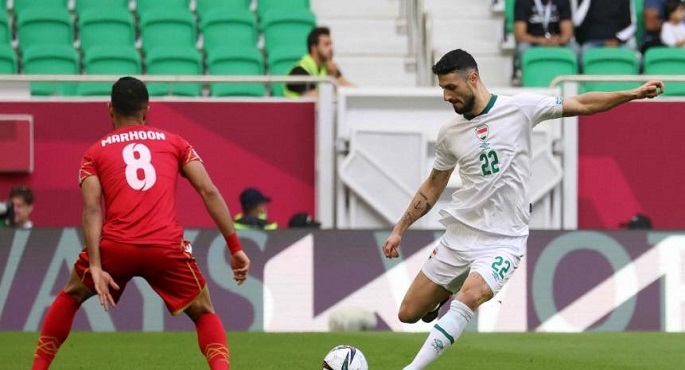 تعادل منتخبي البحرين والعراق سلبيًا في كأس العرب لكرة القدم
