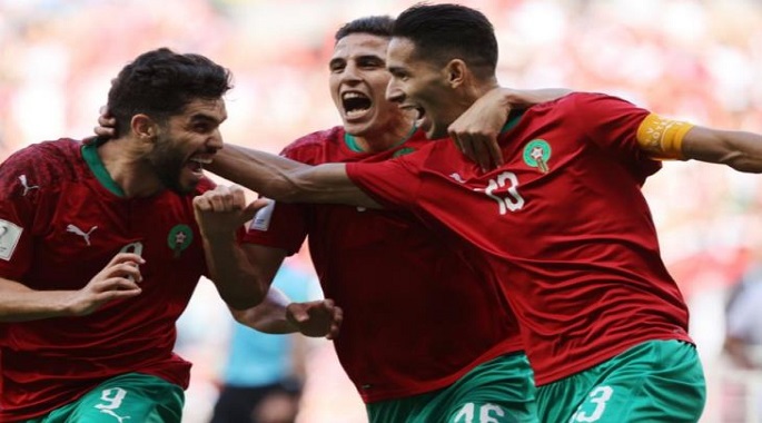 المغرب يتأهل لربع نهائي كأس العرب بعد رباعية نظيفة فى الأردن