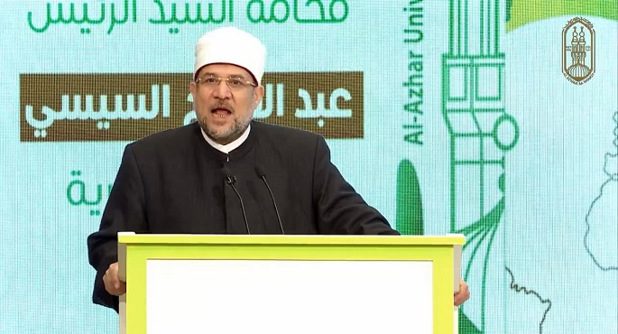 بالفيديو .. وزير الأوقاف : الدولة المصرية تقوم بدور رائد في حماية البيئة والتحول للاقتصاد الأخضر