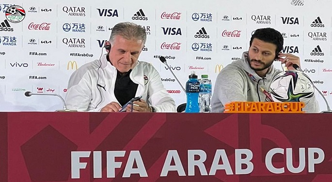 كيروش: هدفنا الفوز على الجزائر.. وأفشة غير جاهز للمباراة