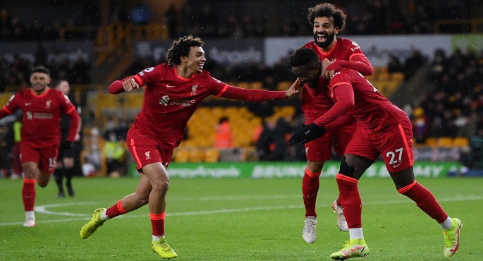 ليفربول يهزم نوريتش ويواصل حلمه نحو رباعية تاريخية في كأس إنجلترا