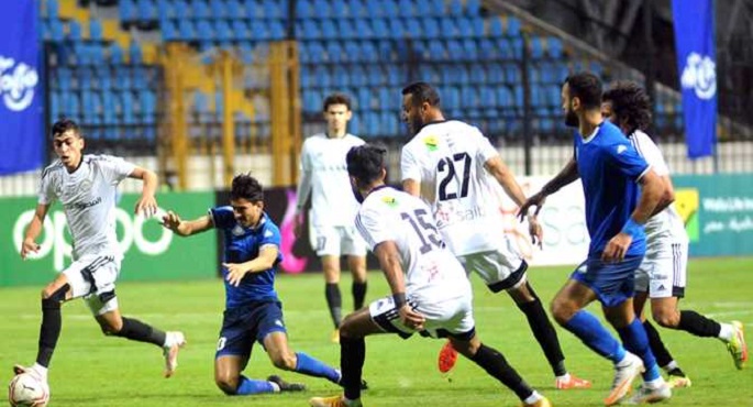 فوز سموحة على طلائع الجيش 1-صفر بالدوري الممتاز لكرة القدم