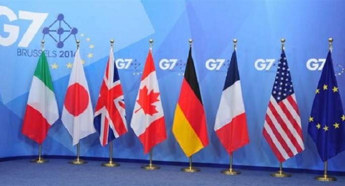 مجموعة السبع تتعهّد بمنع روسيا من الاستفادة من أزمة أوكرانيا