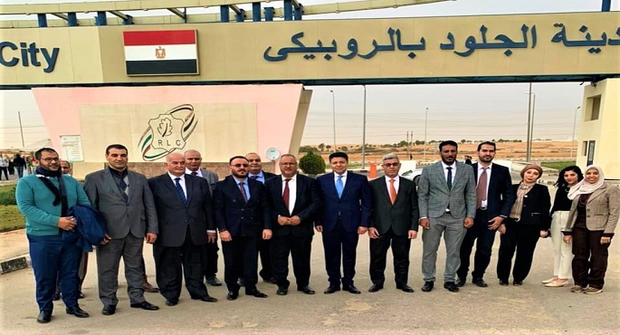 بالصور..مدينة الجلود بالروبيكى تستقبل وفداً ليبياً لتعزيز التعاون المشترك فى مجال صناعة ودباغة الجلود