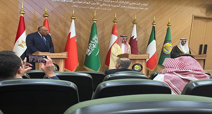 بالصور.. وزير الخارجية يُشارك في تدشين آلية التشاور السياسي المصري الخليجي