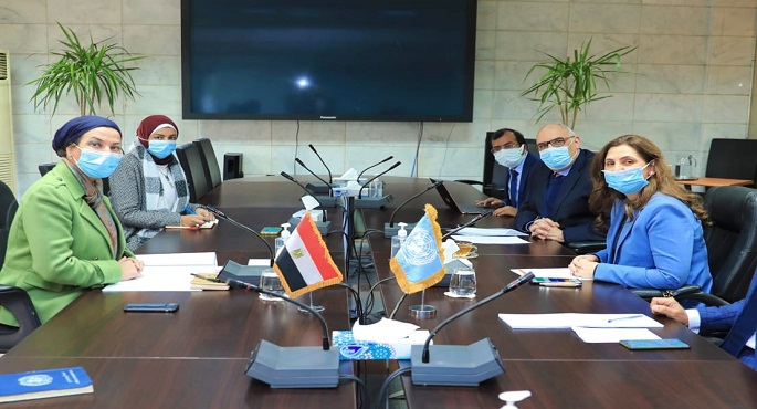 وزيرة البيئة تلتقى وكيلة الأمين العام للأمم المتحدة والأمينة التنفيذية للجنة الإسكوا