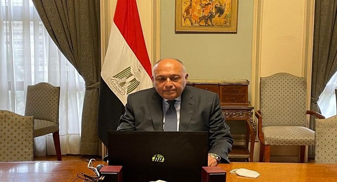 بالصور.. شكري يشارك في جلسة افتراضية رفيعة المستوى حول تغير المُناخ في إطار أسبوع أبوظبي للاستدامة