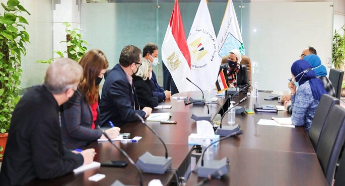 بالصور: وزيرة البيئة تلتقى مدير مركز “إيكاردا” وتبحث التعاون المشترك في مجال التغيرات المناخية