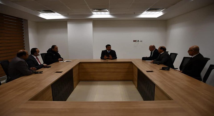 بالصور .. وزير الشباب والرياضة يعقد أول اجتماع بمقر الوزارة بالعاصمة الإدارية الجديدة