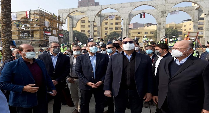 رئيس الوزراء يواصل جولته في القاهرة بمتابعة موقف تنفيذ مشروع حدائق الفسطاط