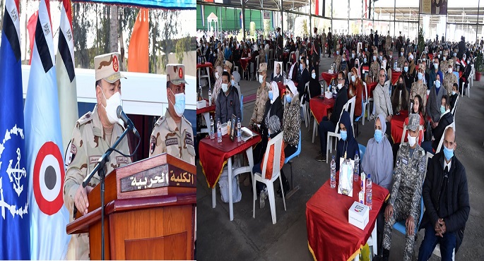 بالفيديو والصور.. رئيس الأركان يتفقد الكلية الحربية ويلتقي بالطلبة المستجدين وأسرهم
