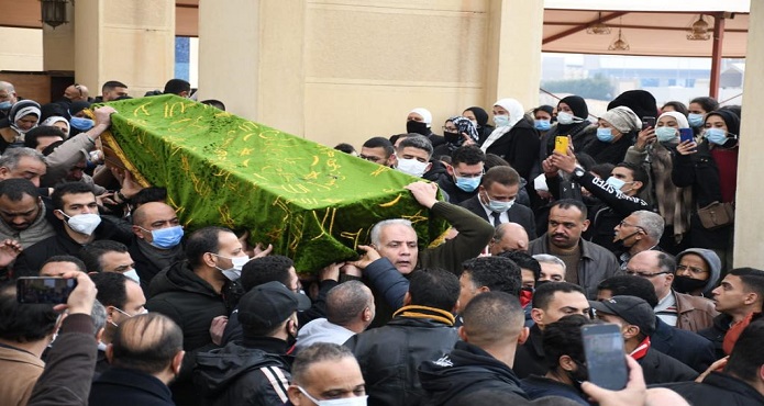 تشييع جثمان الكاتب الصحفي الكبير ياسر رزق بحضور وزيرة الثقافة