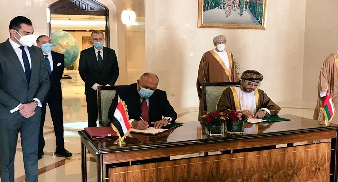 بالصور ..وزيرا خارجية مصر وسلطنة عُمان يوقعان عدد 6 مذكرات تفاهم وبرامج تنفيذية للتعاون بين البلديّن