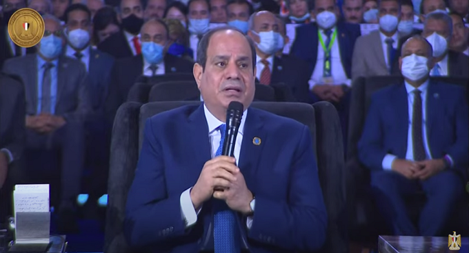 الرئيس السيسي يشهد جلسة ” المسؤولية الدولية في إعادة إعمار مناطق ما بعد الصراعات”