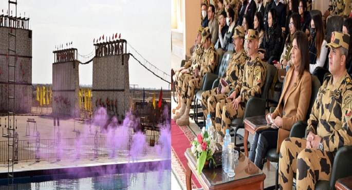 بالصور.. القوات المسلحة تنظم زيارة لمجموعة من (شباب مصر الدارسين بالخارج) إلى مقر قيادة قوات الصاعقة بالتعاون مع وزارة الهجرة