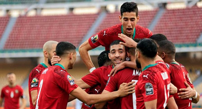 منتخب المغرب يهزم جزر القمر بهدفين نظيفين ويتأهل لدور الـ16 ببطولة أمم أفريقيا
