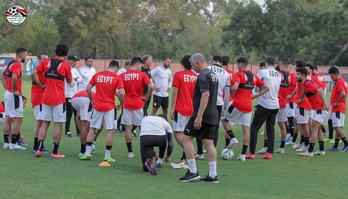 المنتخب يختتم تدريباته استعدادا لمواجهة السودان غدا بأمم أفريقيا