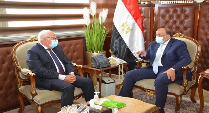 بالصور..وزير التنمية المحلية يتابع مع محافظ بورسعيد المشروعات الخدمية والتنموية بالمحافظة