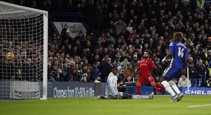 صلاح يسجل في تعادل ليفربول وتشيلسي 2-2 بالدوري الإنجليزي