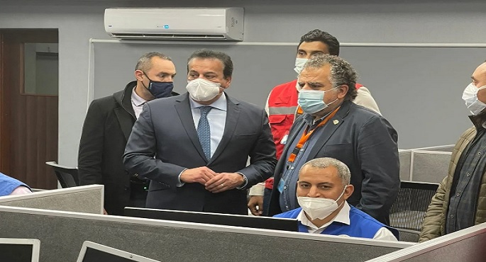 بالصور.. عبد الغفار يتفقد مستشفى شرم الشيخ الدولي لمراجعة التأمين الطبي لمنتدى شباب العالم