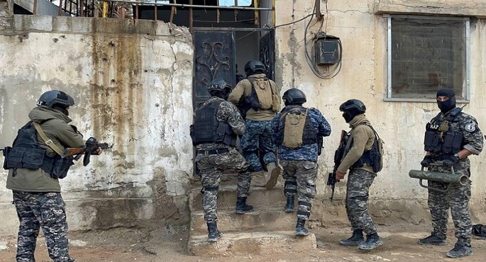 قوات سوريا الديمقراطية تواصل تمشيط محيط سجن الصناعة في الحسكة بحثا عن خلايا “داعش”