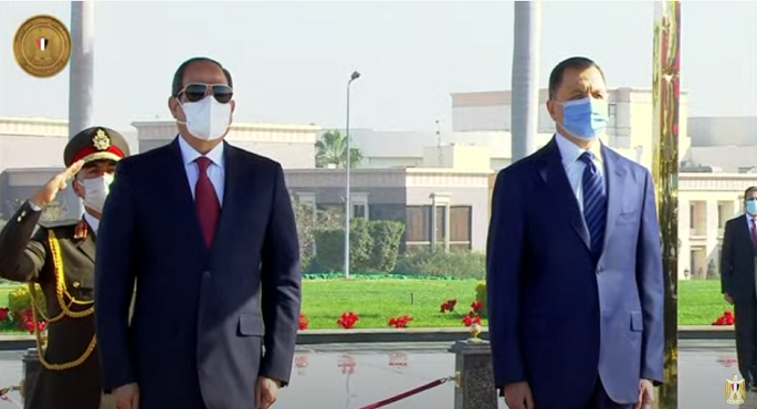الرئيس السيسي يصل إلى مقر احتفالية وزارة الداخلية بعيد الشرطة بالقاهرة الجديدة