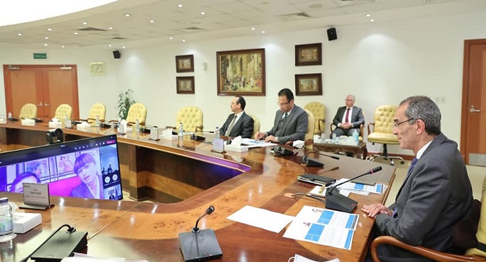 بالصور.. وزير الاتصالات يبحث التعاون مع الأمم المتحدة ضمن مبادرة “حياة كريمة”