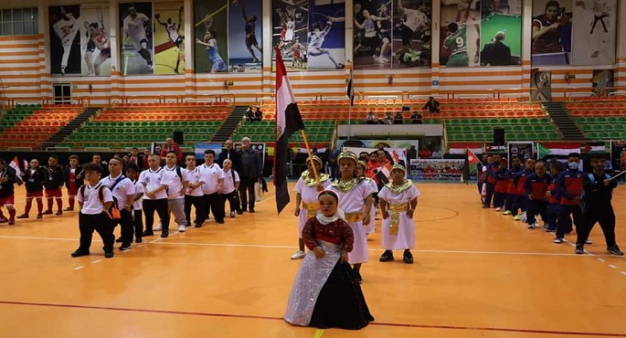بالصور.. وزير الرياضة يتابع بطولة العرب لكرة القدم لقصار القامة المقامة بشرم الشيخ
