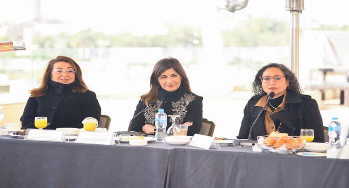 بالصور .. وزيرة الهجرة تلتقي وفدا من رواد الأعمال الأفارقة ونظرائهم المصريين