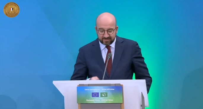 خلال كلمته بقمة أوروبا أفريقيا.. رئيس المجلس الأوروبي: أوروبا حشدت قدراتها من أجل مساعدة أفريقيا على تصنيع لقاحات ضد كورونا