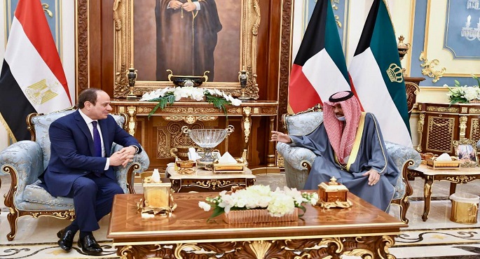 خلال لقائه أمير الكويت.. السيسي يؤكد حرص مصر على استقرار وأمن الكويت وكافة دول الخليج في مواجهة التحديات الداخلية والإقليمية