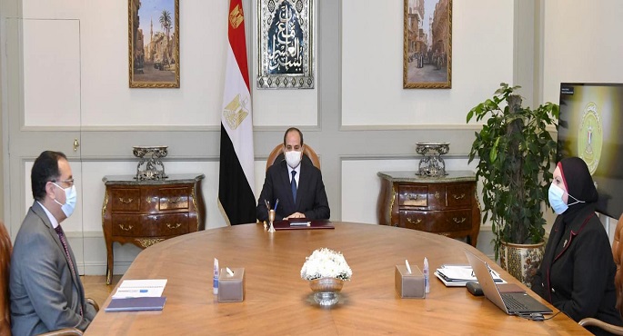 الرئيس السيسي يتابع جهود وزارة التجارة والصناعة لتعميق التصنيع المحلي وتنمية الصادرات