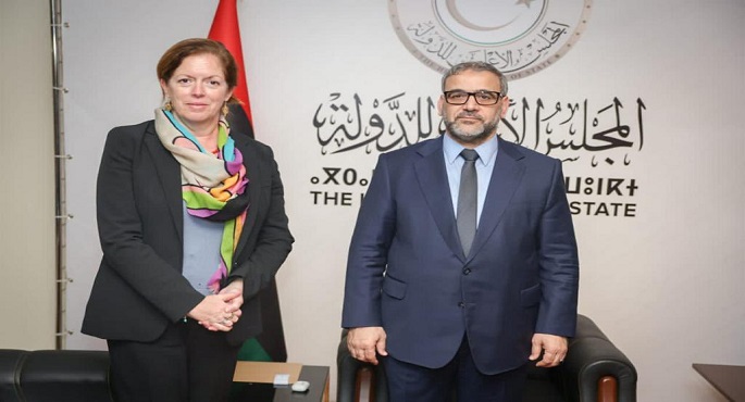 ويليامز والمشري يتفقان على تأسيس مصالحة وصولا للانتخابات في ليبيا