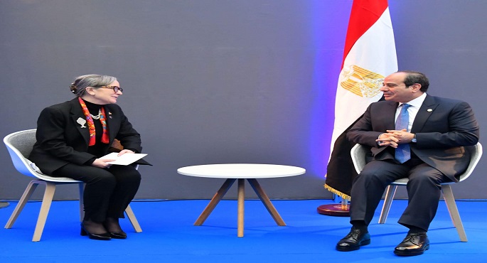 بالصور.. خلال لقائه نجلاء بودن.. السيسي يؤكد ثقة مصر في قدرة السلطة التونسية بقيادة قيس سعيد على عبـور المرحلة الراهنة