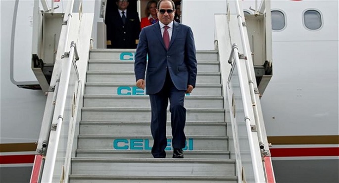 الرئيس السيسي يعود إلى أرض الوطن بعد زيارة دولة الكويت