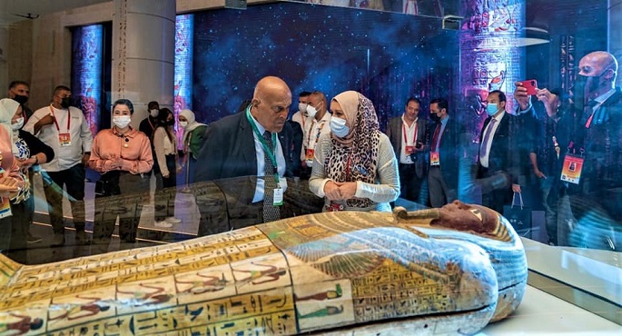 بالصور .. جناح مصر بإكسبو دبي يشهد زيارات رفيعة المستوى ويستضيف فعاليات منتدى الأعمال المصري الإماراتي