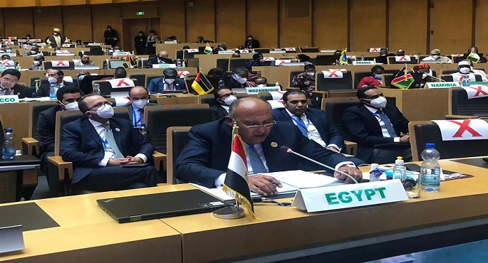 بالصور .. وزير الخارجية يُمثل مصر في اجتماعات الدورة العادية الخامسة والثلاثين لقمة الإتحاد الأفريقي بأديس أبابا