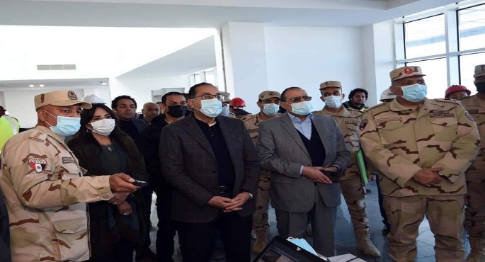 بالصور.. رئيس الوزراء يتابع الموقف التنفيذي للأعمال بمركز معلومات العاصمة الإدارية الجديدة ومنطقة البنوك