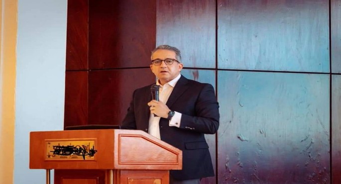 بالصور.. وزيرا السياحة والبيئة في الجلسة الافتتاحية لورشة عمل “معاً لنشر محطات الطاقة الشمسية الصغيرة في شرم الشيخ”