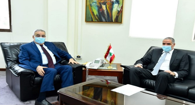 وزير الخارجية اللبناني يبحث نتائج زيارته للكويت مع سفير الاتحاد الأوروبي