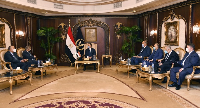 بالصور.. وزير الداخلية يستقبل أمين عام مجلس وزراء الداخلية العرب