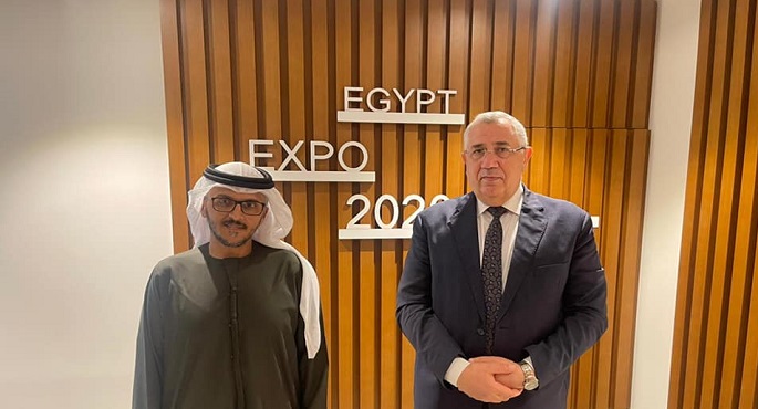وزير الزراعة يعقد لقاءات مكثفة في دبي على هامش مشاركته في معرض اكسبو 2020