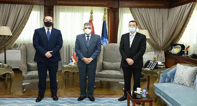 بالصور.. أسامة ربيع يبحث سبل التعاون مع المكتب الأمريكي للملاحة ABS في مجالات الاستدامة البيئية و التحول الرقمي
