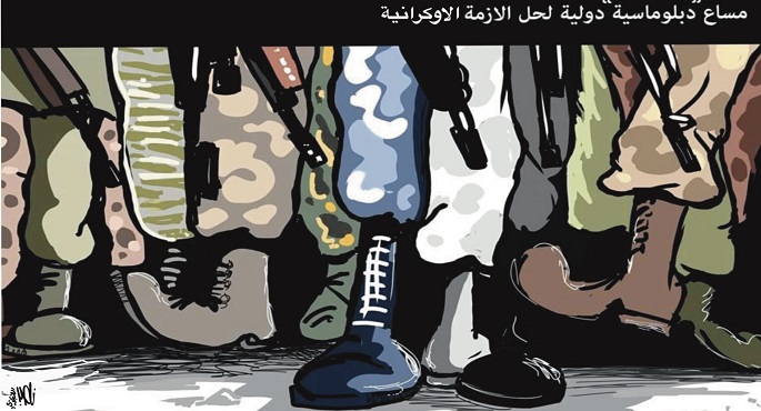 مساعي حثيثة لحل الأزمة الأوكرانية